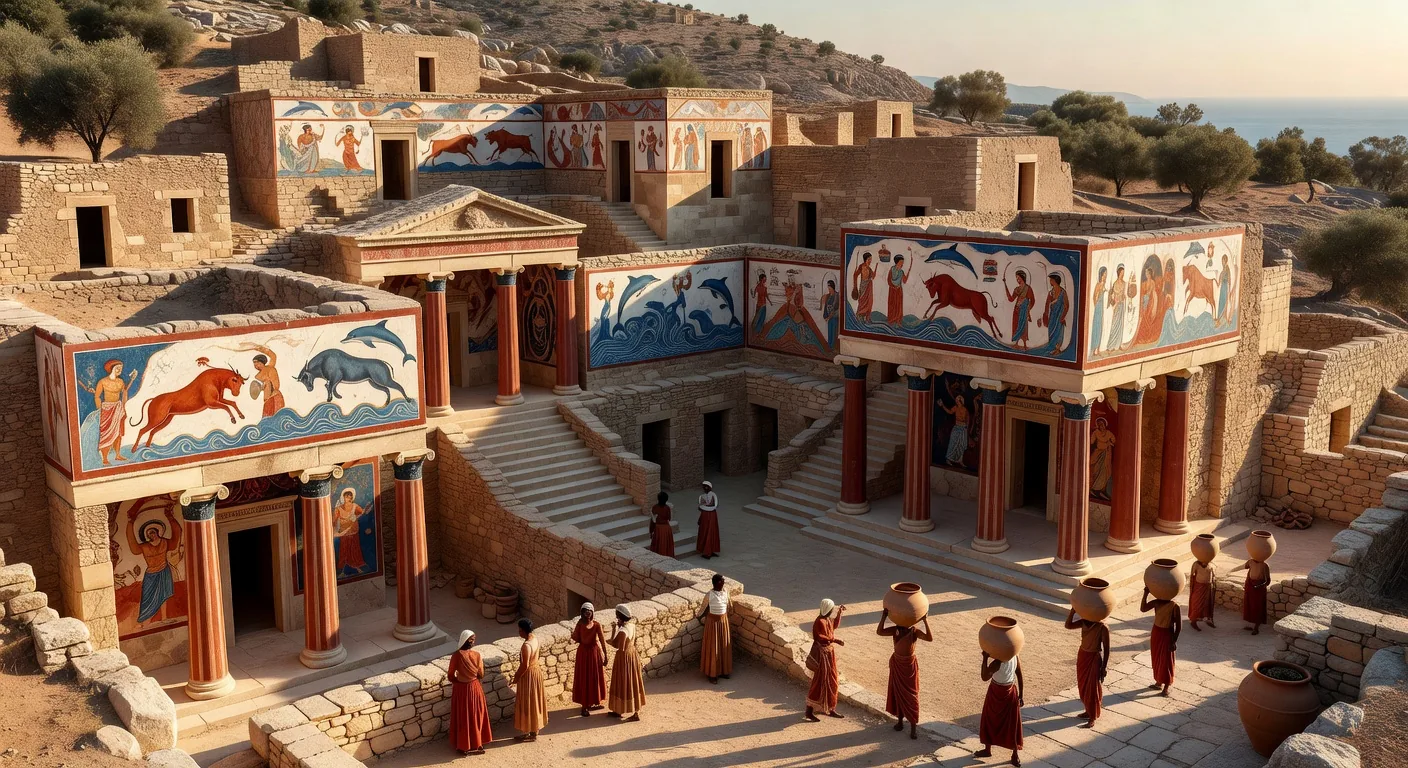 Knossos Palace, Crete — Minoan civilisation